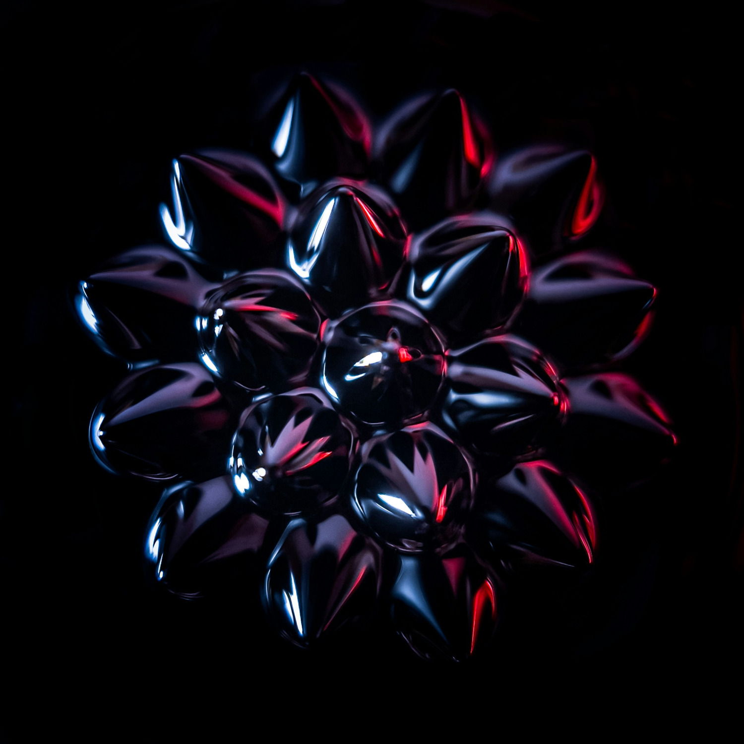 magnetic fluid visual representing DARL magnetic actuation